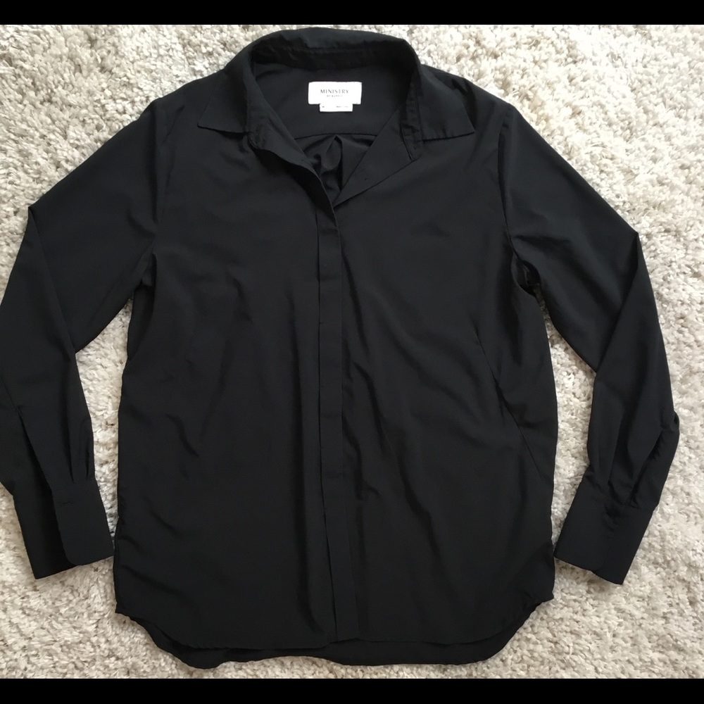 Ministry of Supply black button down